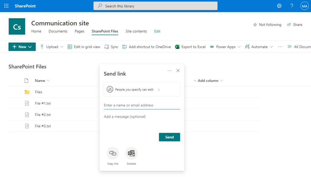 What is external sharing in SharePoint?