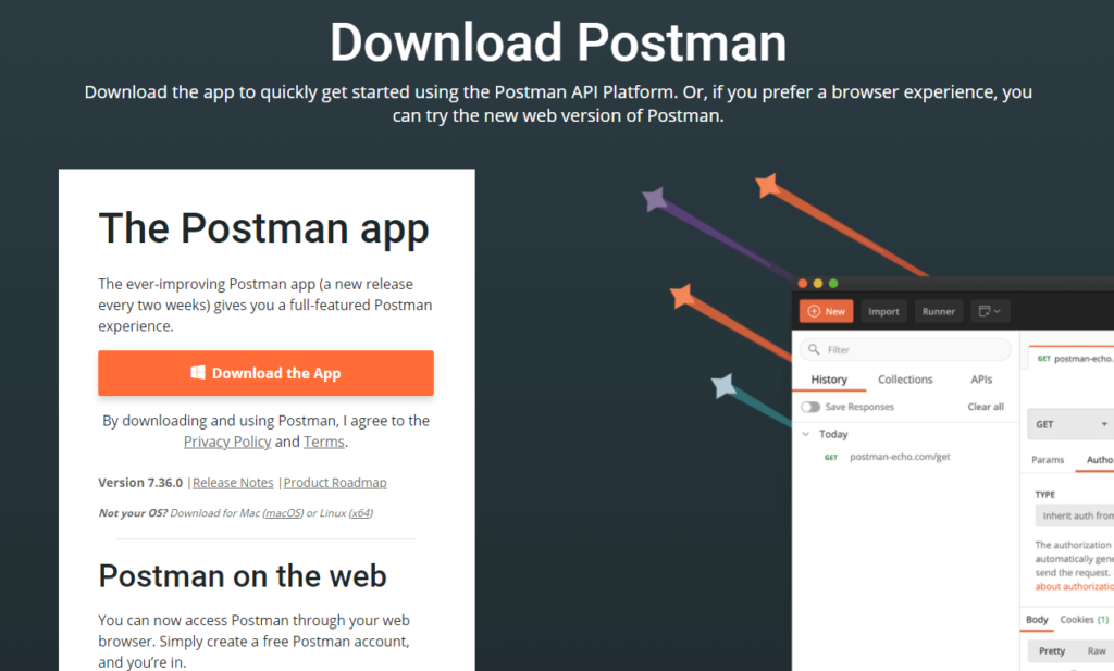 How to download the postman tool
