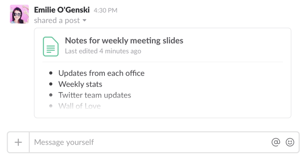 slack file sharing