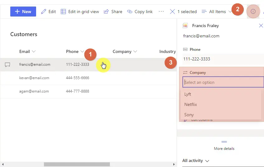 Edit metadata for lookup column
