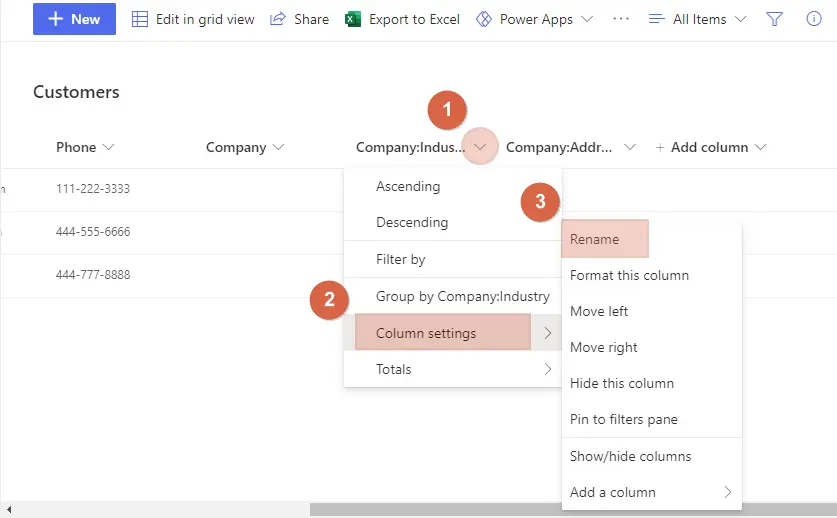 Renaming an additional column from the lookup column
