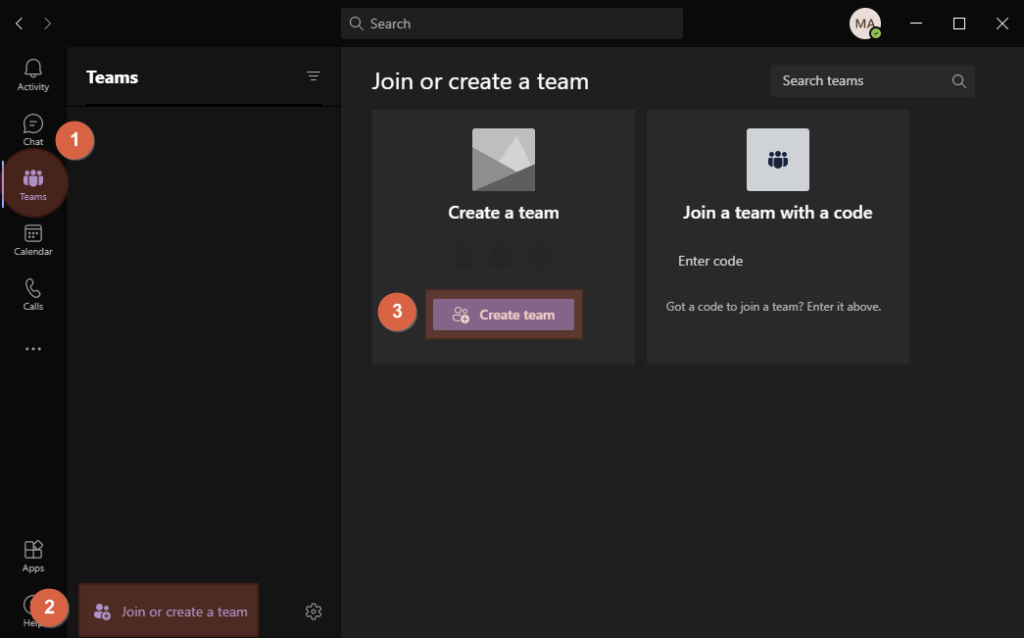 How to start creating your own team
