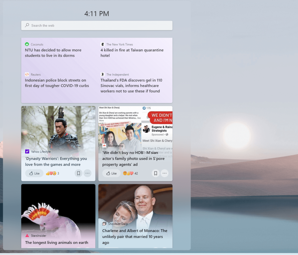 New and Improved Widgets in Windows 11
