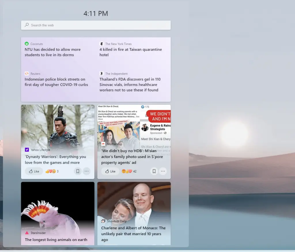 New and Improved Widgets in Windows 11
