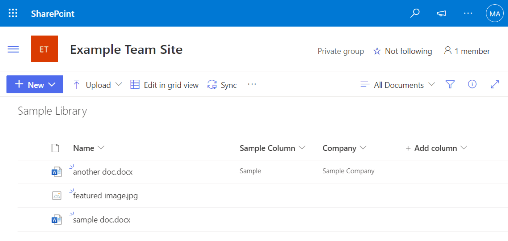 New files uploaded will now have prepopulated metadata fields