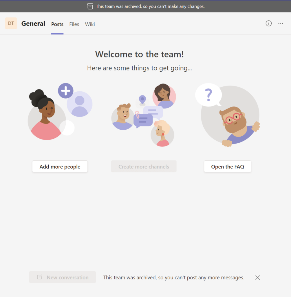 This team was archived, so you can't post any more messages.