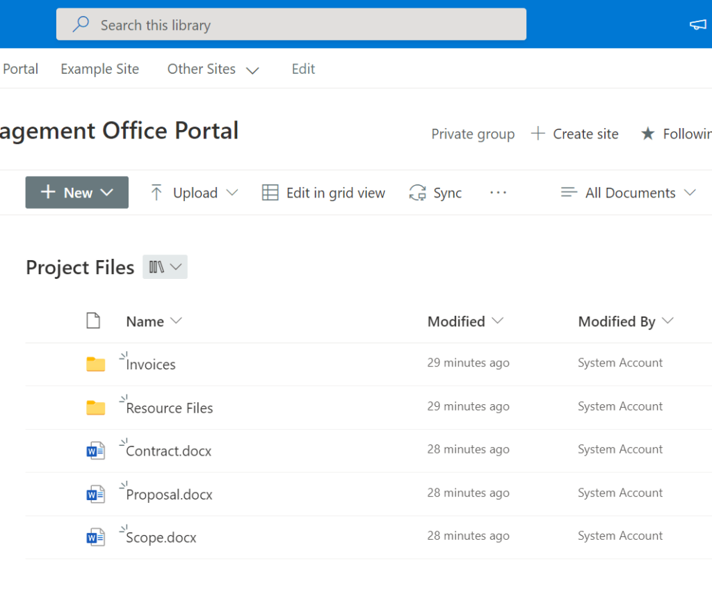 Migrated files and documents using the SharePoint migration tool