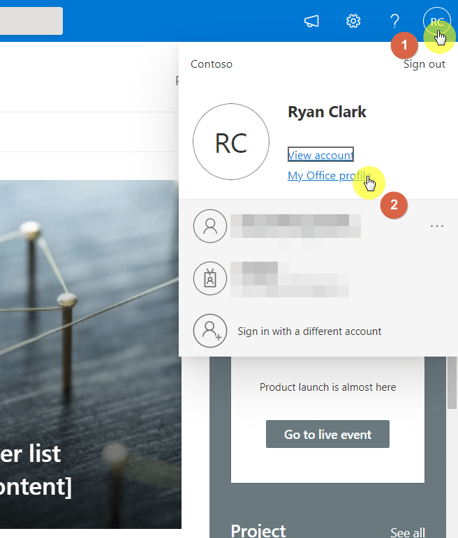 Click My Office profile