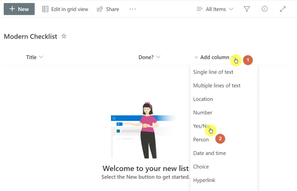 How to Create a Checklist in SharePoint Online (Guide)