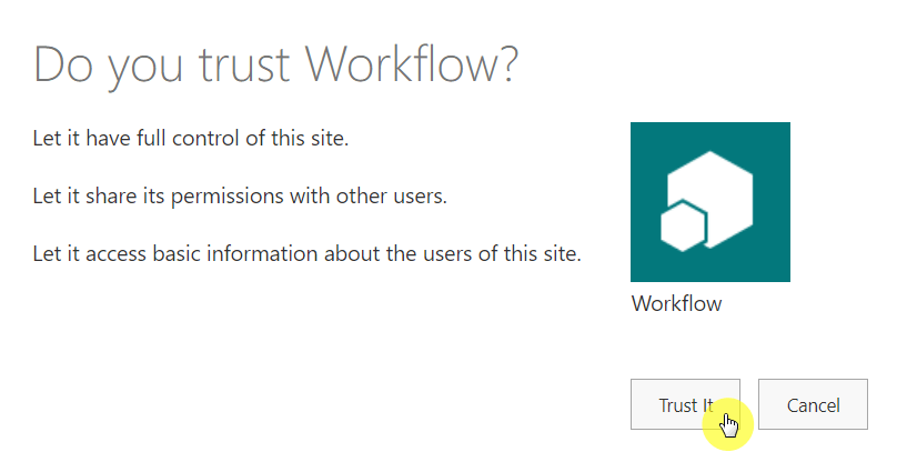Do you trust SharePoint 2013 Workflow?