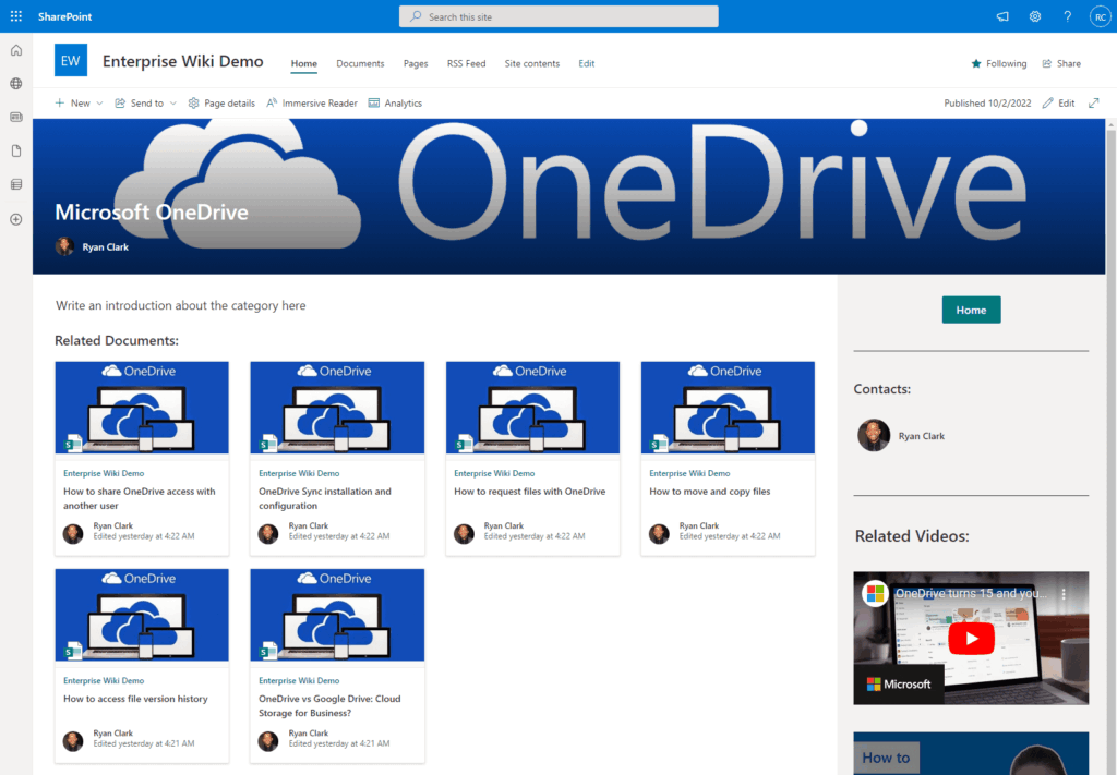Preview: Different page as the homepage