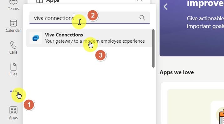 Find Viva Connections