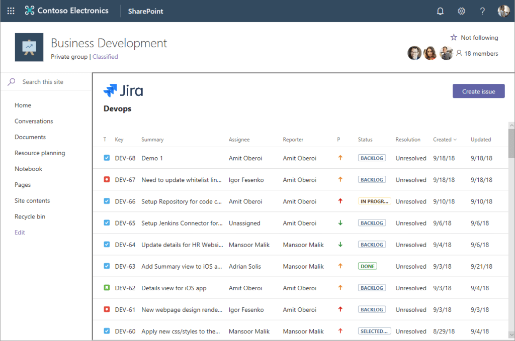 Adding Teams tab in SharePoint