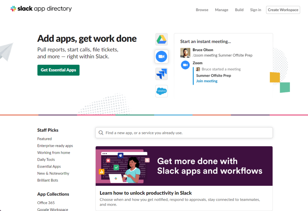Slackk ap directory