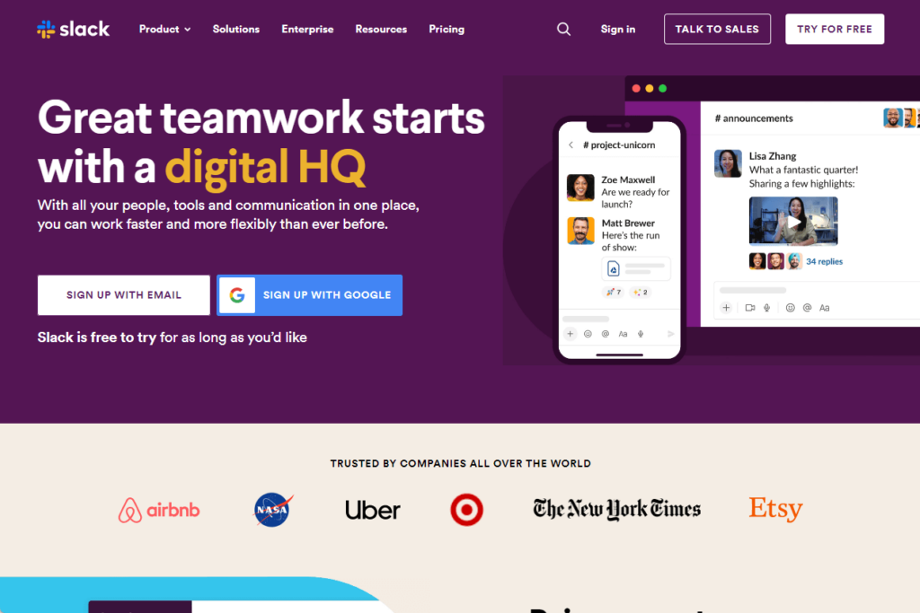 Great teamwork starts with a digital HQ