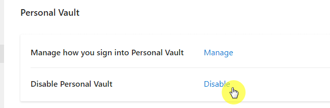 Disable button
