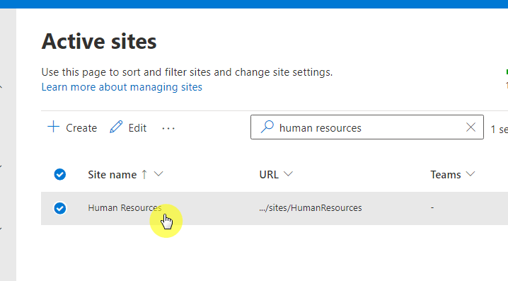 Site name