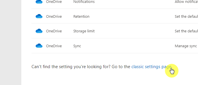 Can't find the setting you're looking for?