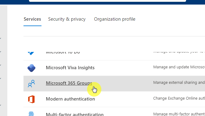 Manage external sharing and ownerless groups