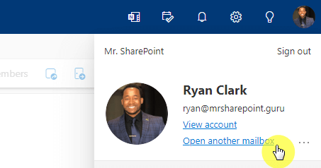 How to add a shared mailbox in Outlook online