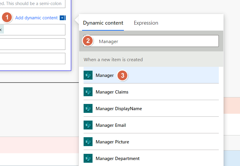 indicate the manager as the assigned to