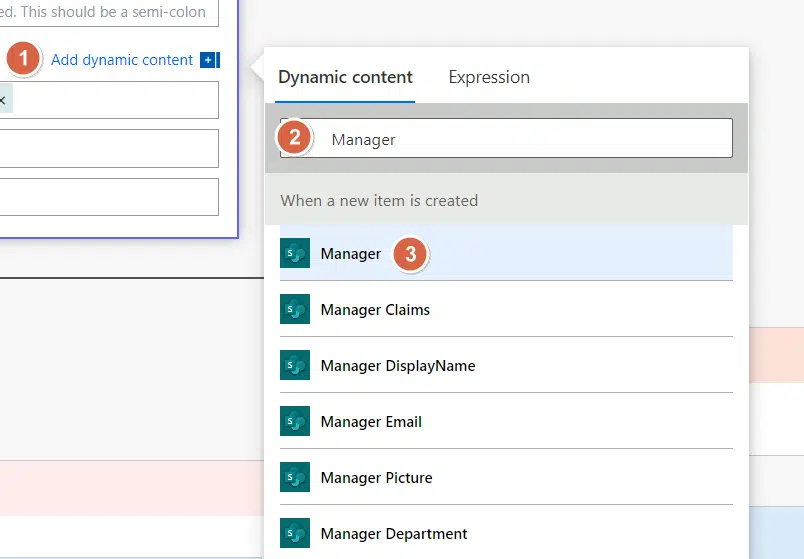 indicate the manager as the assigned to