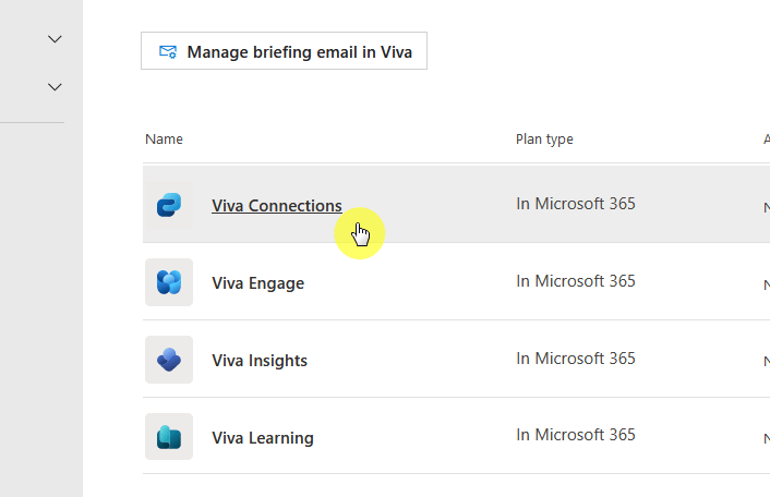 set up viva connections in the admin center
