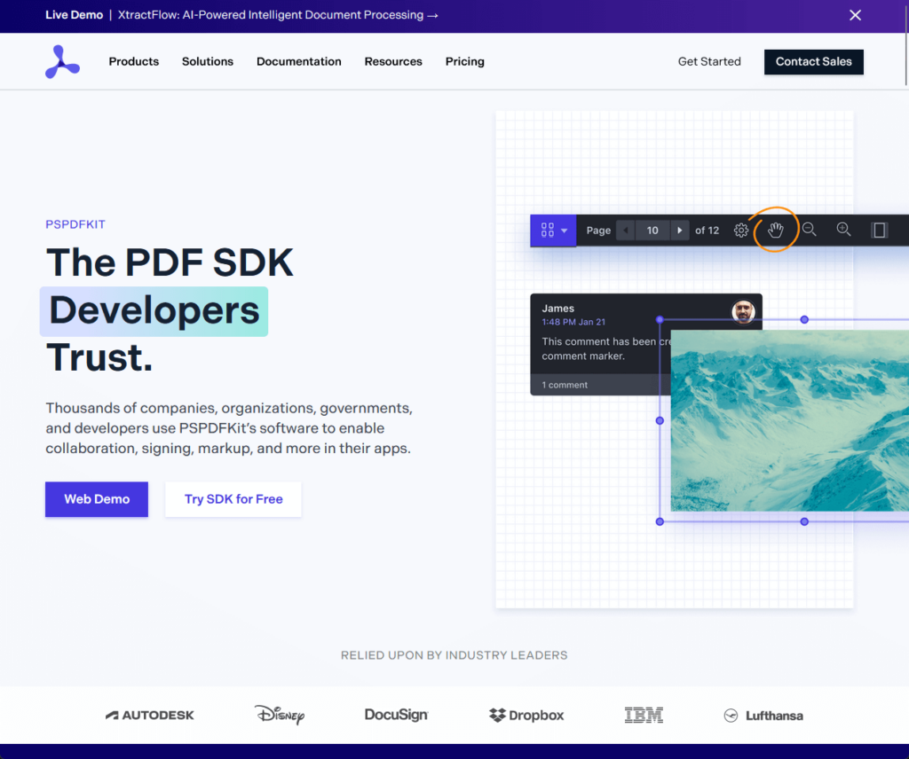 PSPDFKit: The PDF SDK Developers Trust