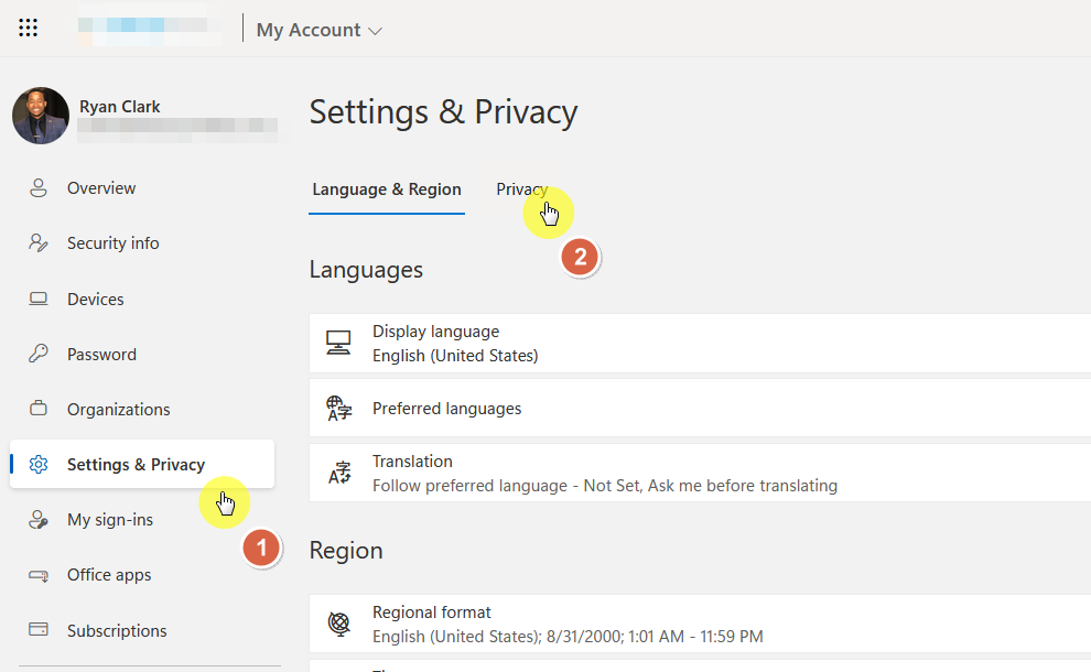 go to the privacy settings under settings and privacy