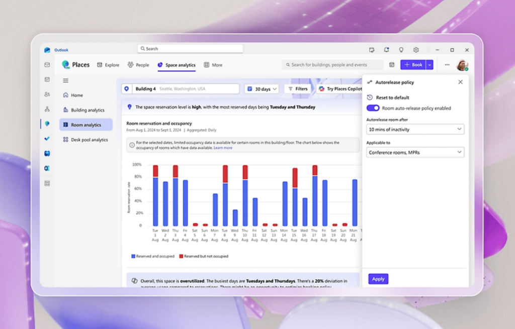 room analytics microsoft places