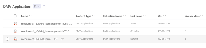 create a structured document processing model with syntex