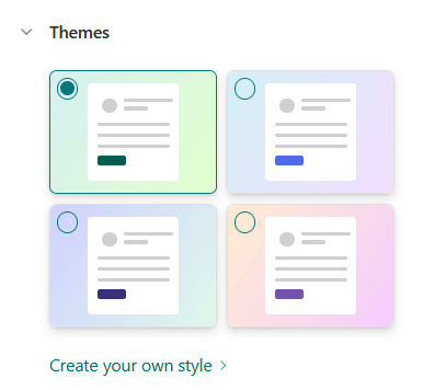 new forms themes