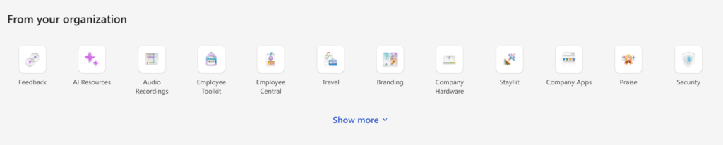 viva connections resource links