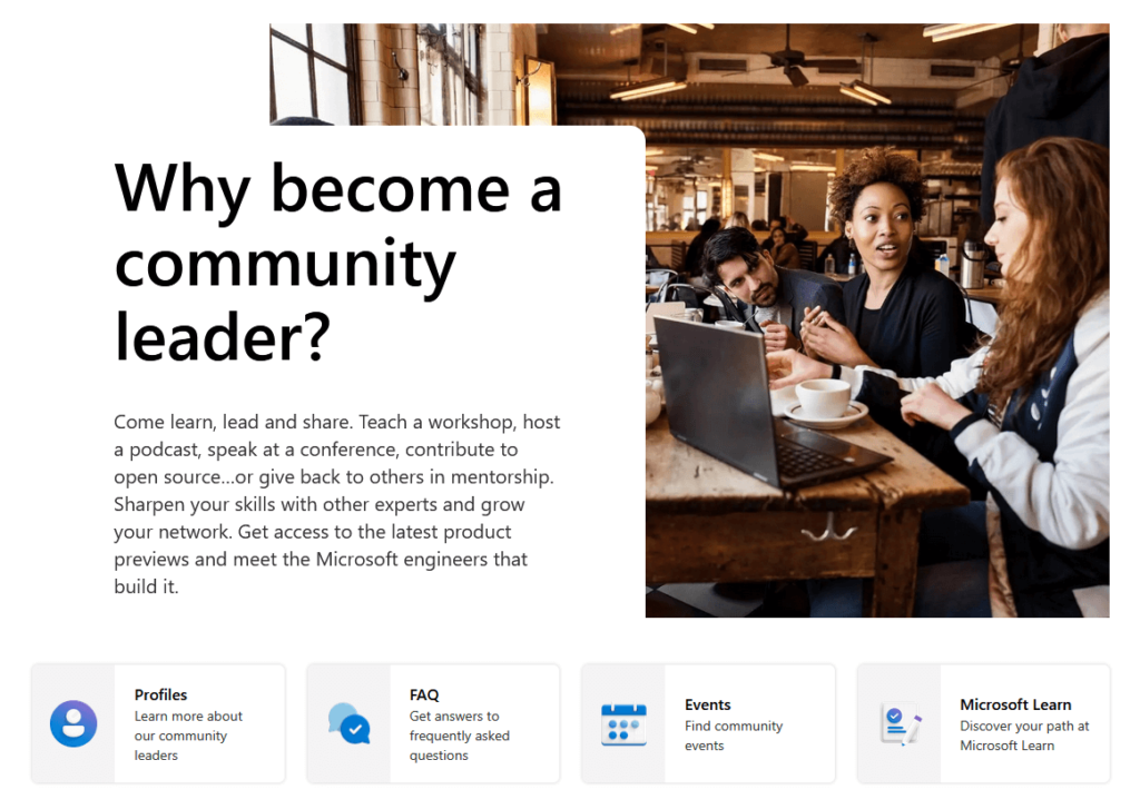 why become a community leader