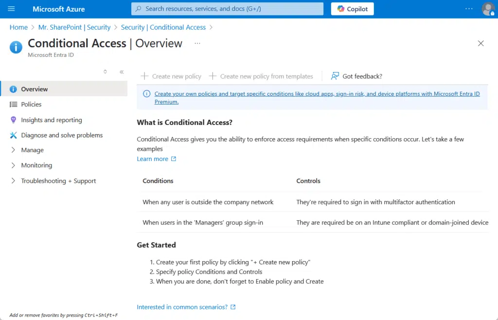 conditional access overview