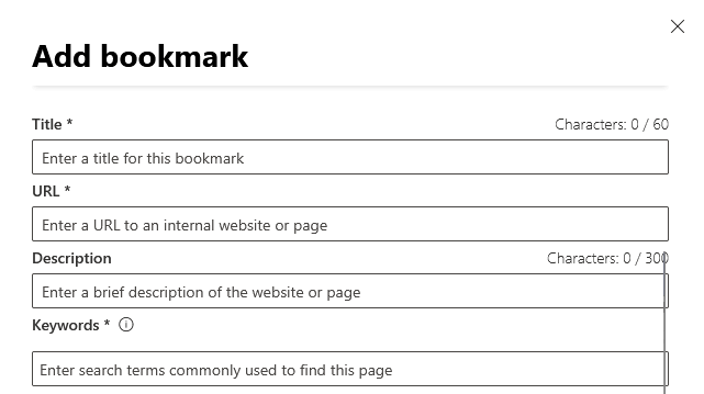 add bookmark search and intelligence