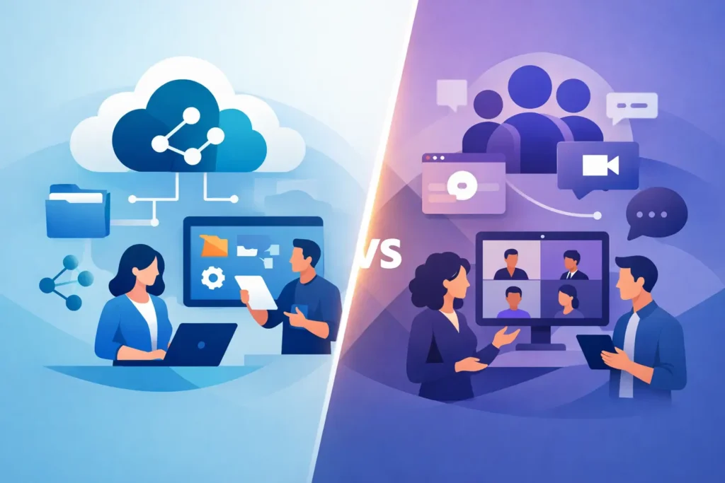 SharePoint vs Teams for Collaboration