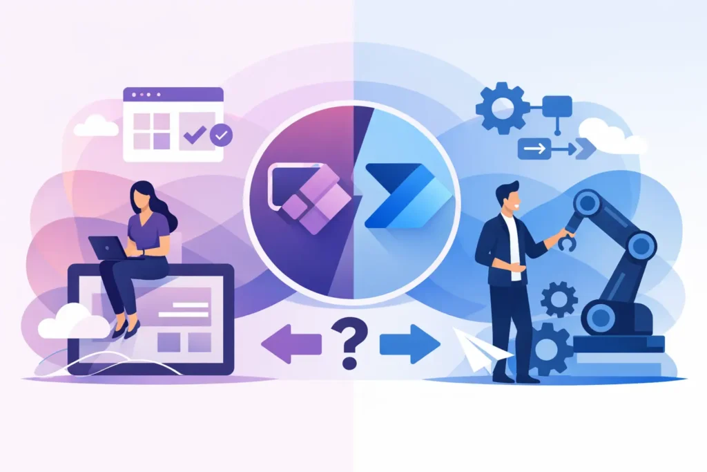 Power Apps vs Power Automate: Which Fits?